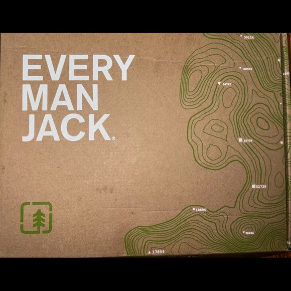 Every Man Jack Mens Sandalwood Beard Kit Holiday Gift Set Grooming Collection - Picture 3 of 5